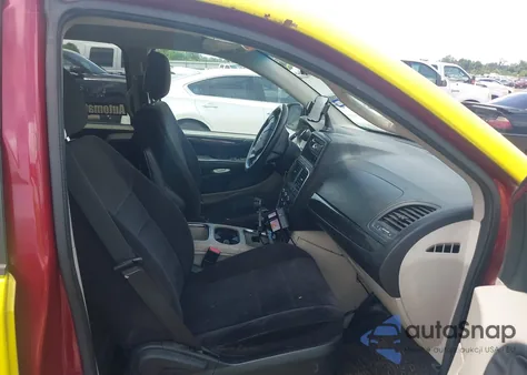 2014 Dodge Grand Caravan Sxt из США, поврежденный, VIN 2C4RDGCG7ER128536